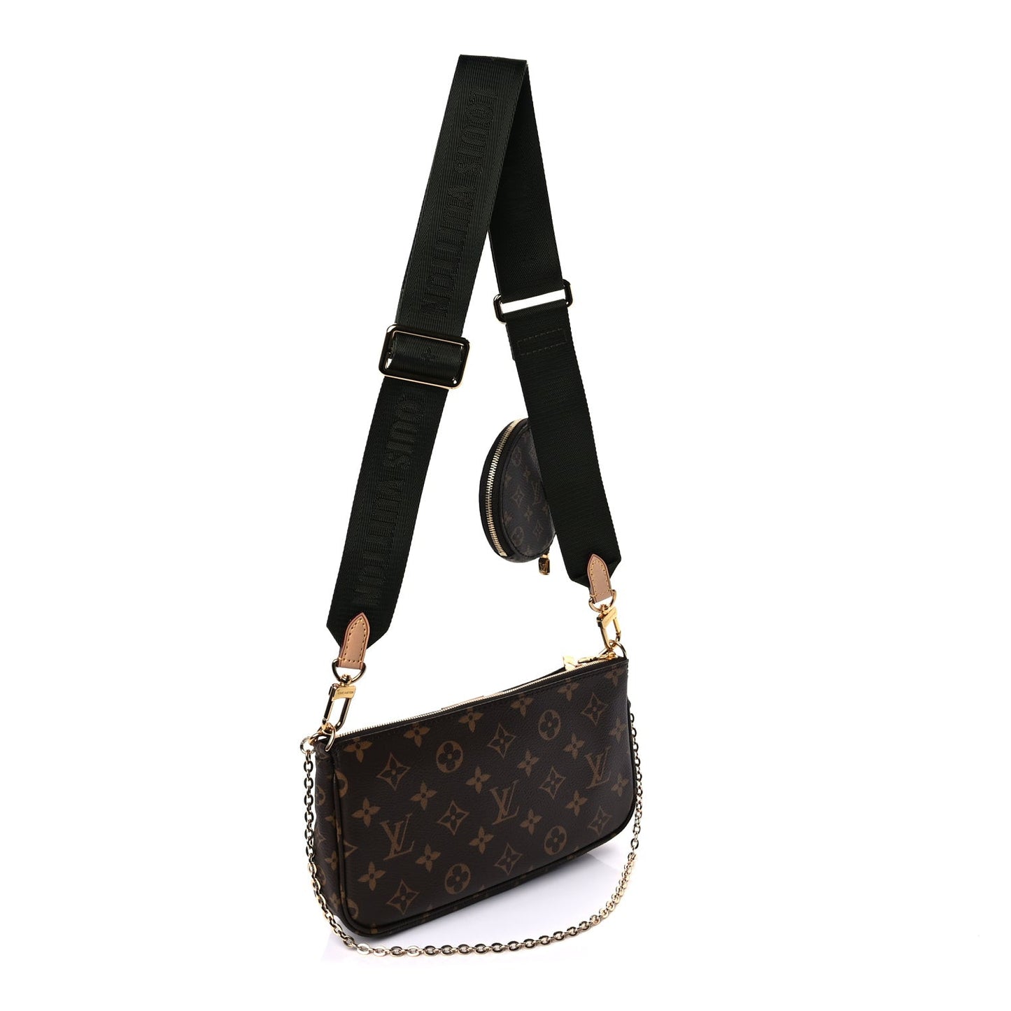 Monogram Multi Pochette Accessories  Kaki