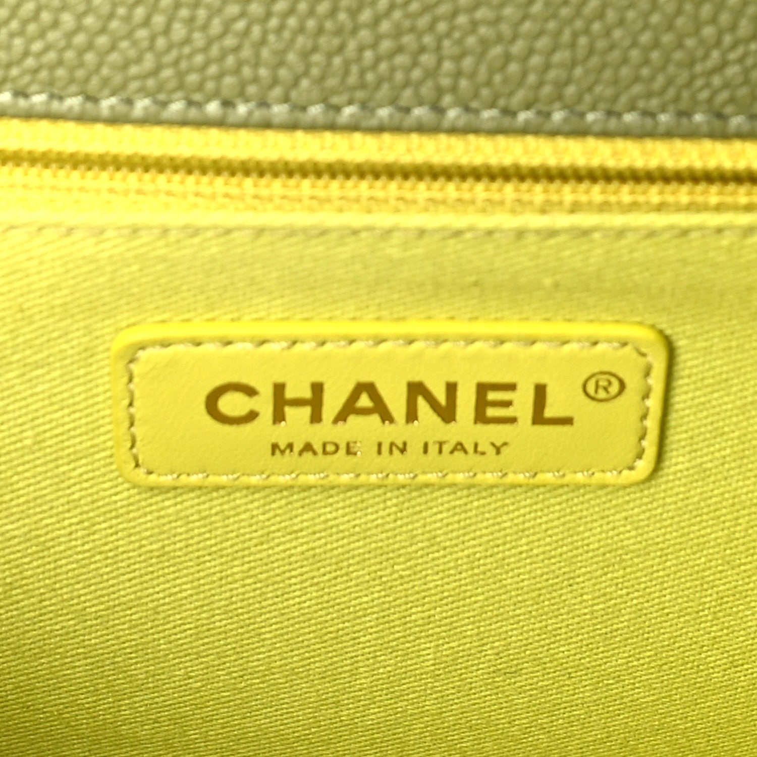 Chanel Grained Calfskin Quilted Cuba Flap Khaki 5 of 9