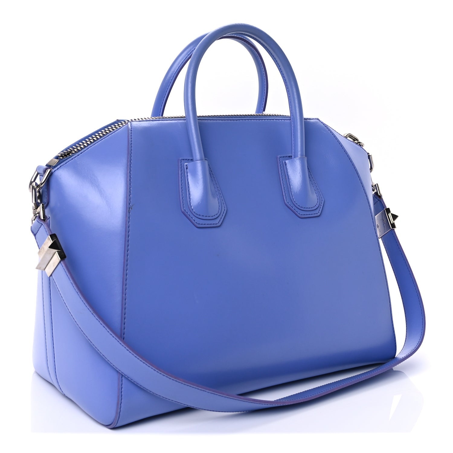 Givenchy Shiny Lord Calfskin Medium Antigona  Lilac 2 of 8