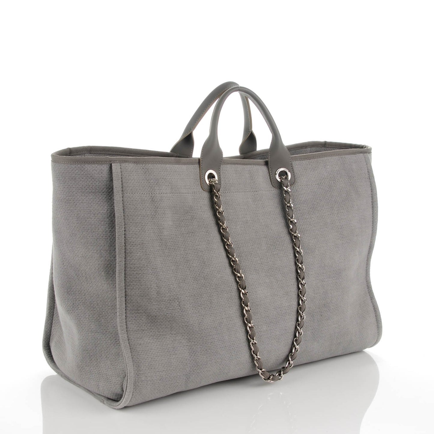 Canvas Deauville Extra Large Tote Grey