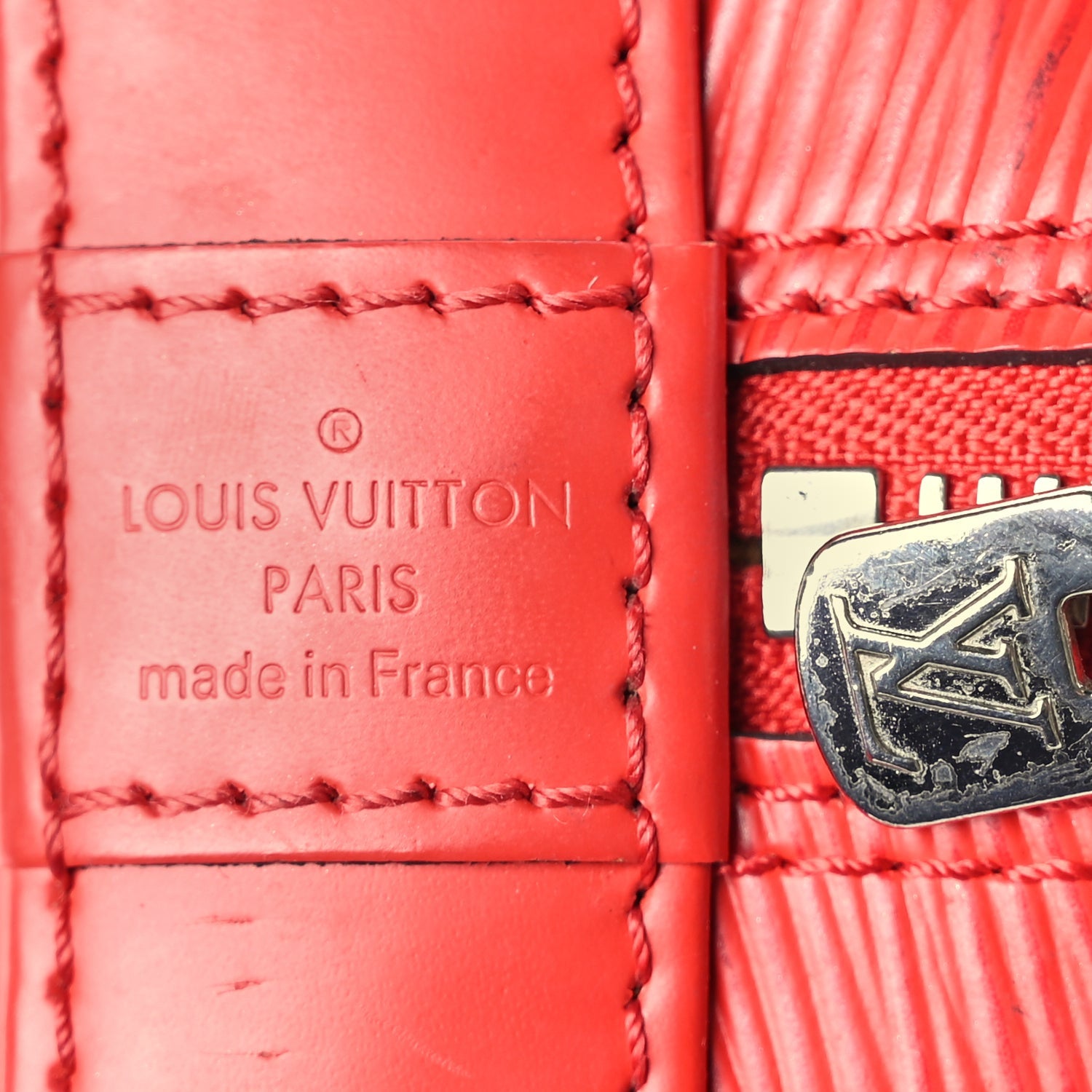 Louis Vuitton Epi Alma BB Coquelicot 5 of 8