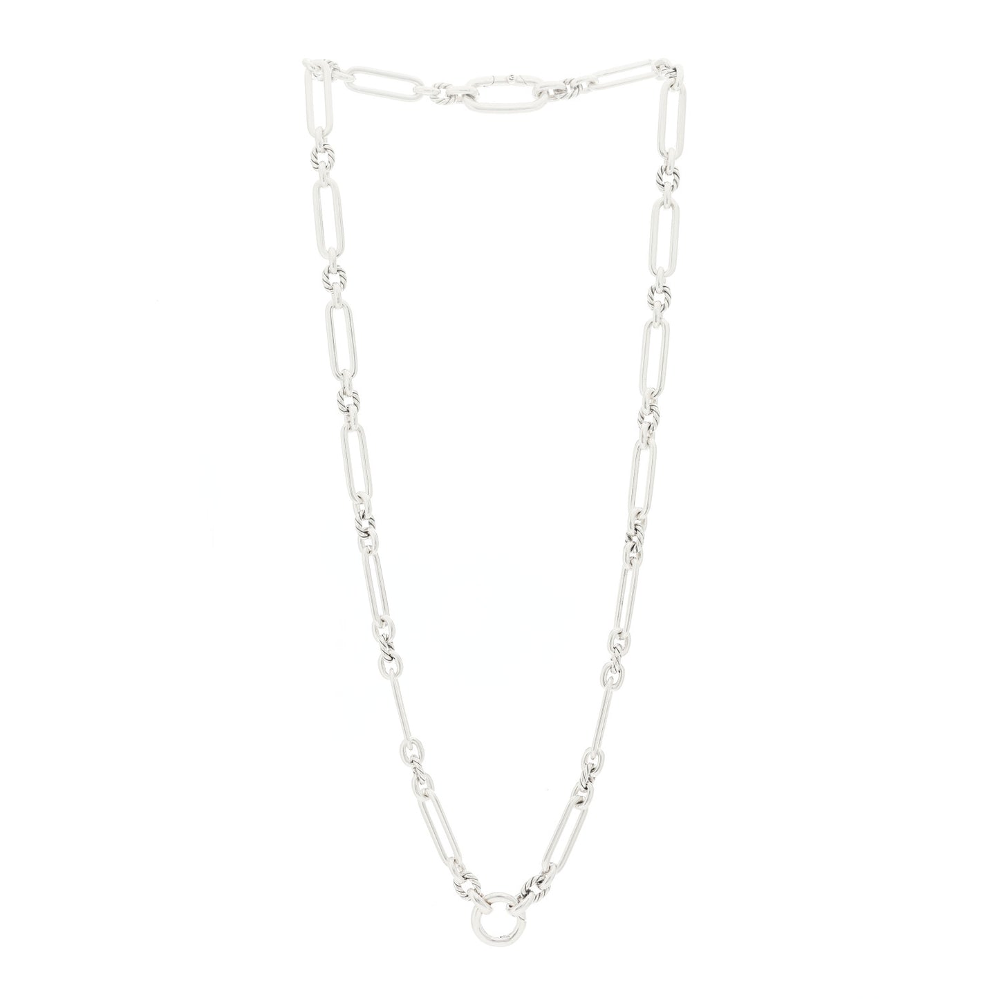 Sterling Silver 7mm Lexington Chain Necklace 21"
