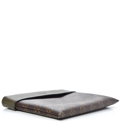 Louis Vuitton Monogram Tuileries Pochette Kaki 4 of 7