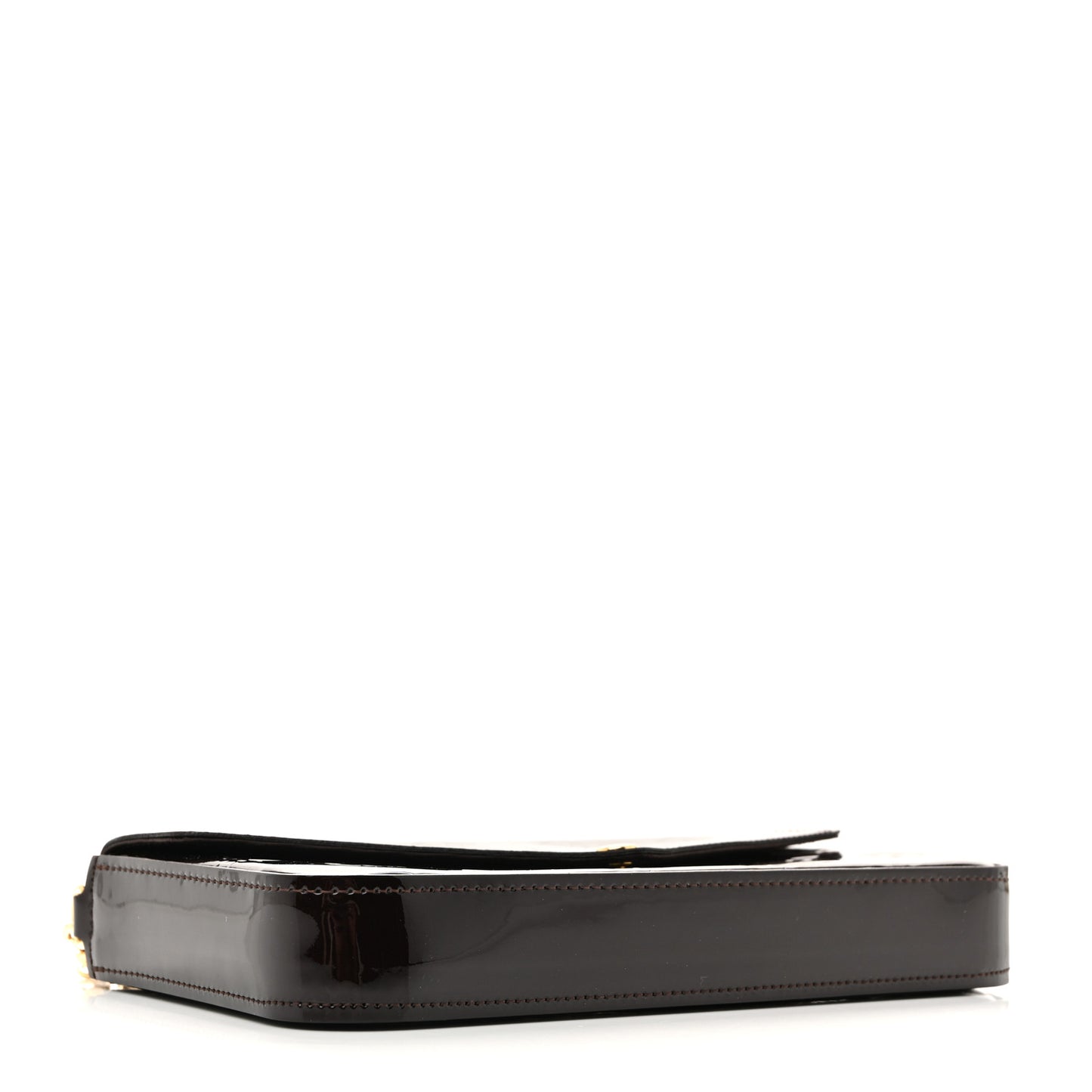 Vernis Pochette Felicie Chain Wallet Amarante