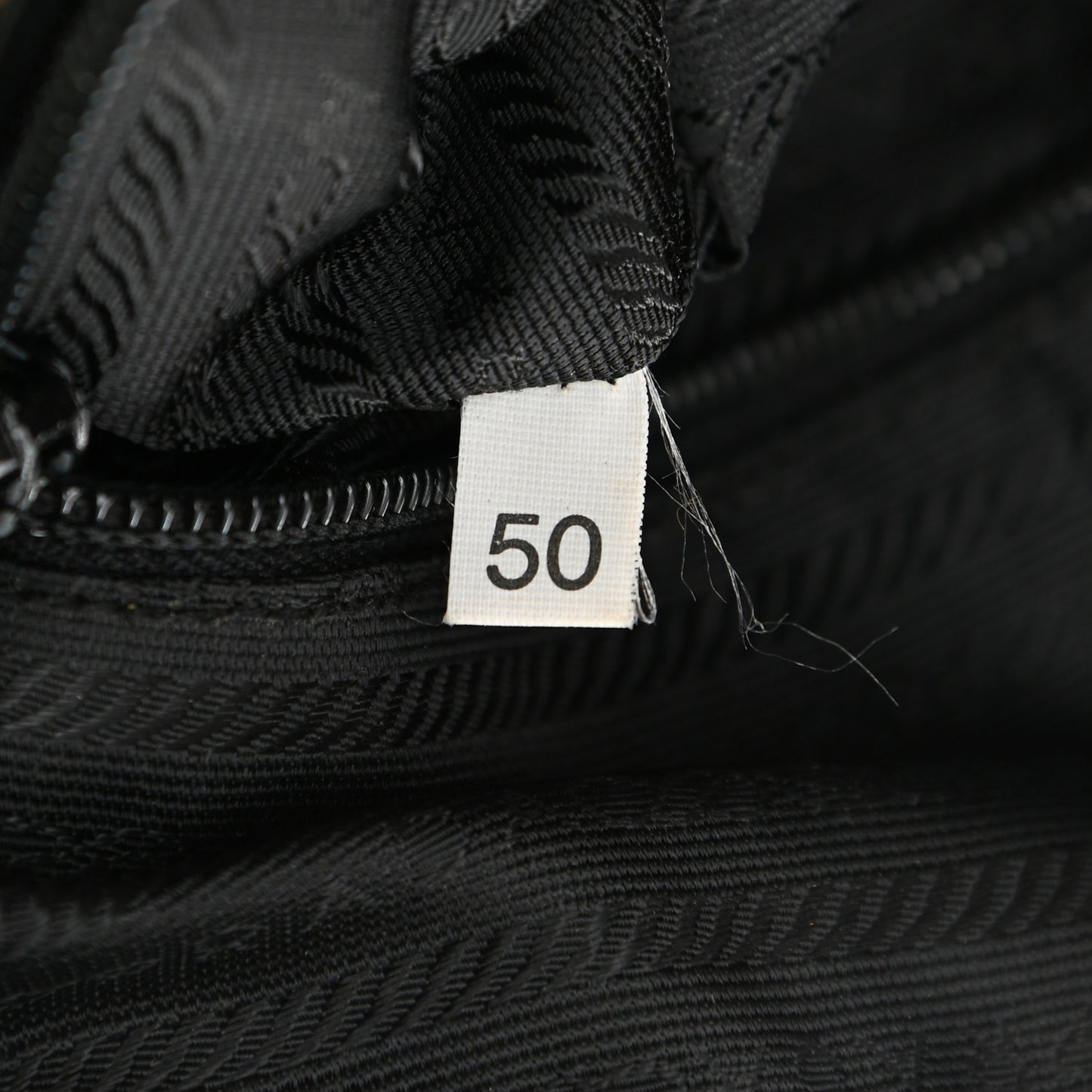 Nylon Tessuto Impuntu Quilted Shoulder Bag Black