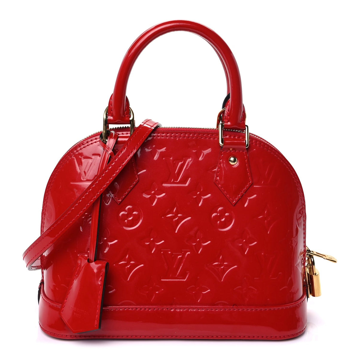 Louis Vuitton Vernis Alma BB  Rouge Grenadine 1 of 8