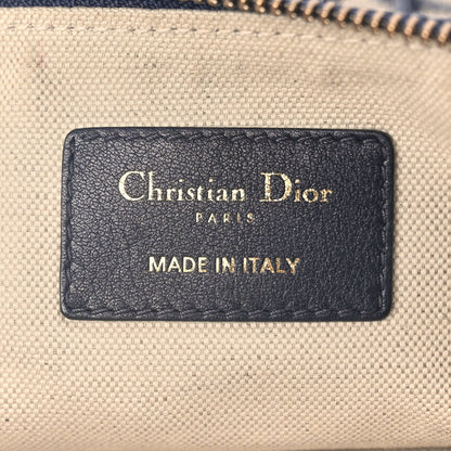 Christian Dior Oblique Travel Pouch Navy Blue 6 of 7