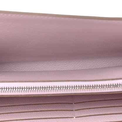 Hermes Evercolor Constance Wallet To Go Mauve Pale 5 of 11