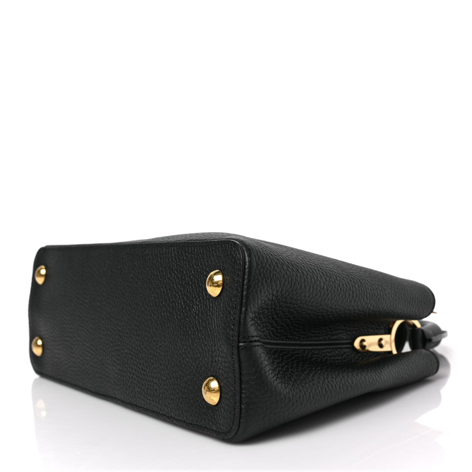 Louis Vuitton Taurillon Capucines PM Black 8 of 8