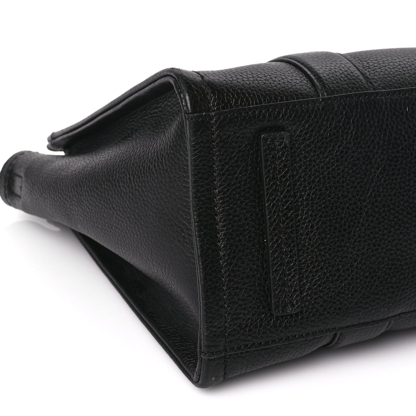 Grained Calfskin Medium The Tote Bag Black