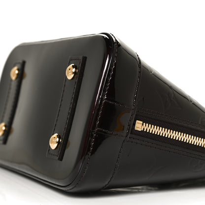 Louis Vuitton Vernis Alma BB Amarante 8 of 8