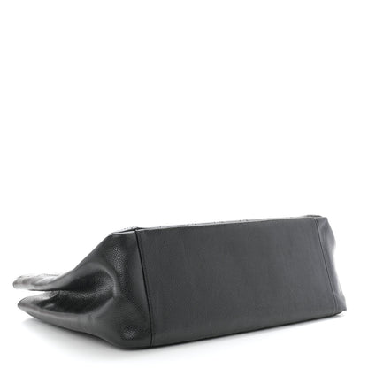 Chanel Caviar Quilted Grand Shopping Tote GST Black 4 of 10