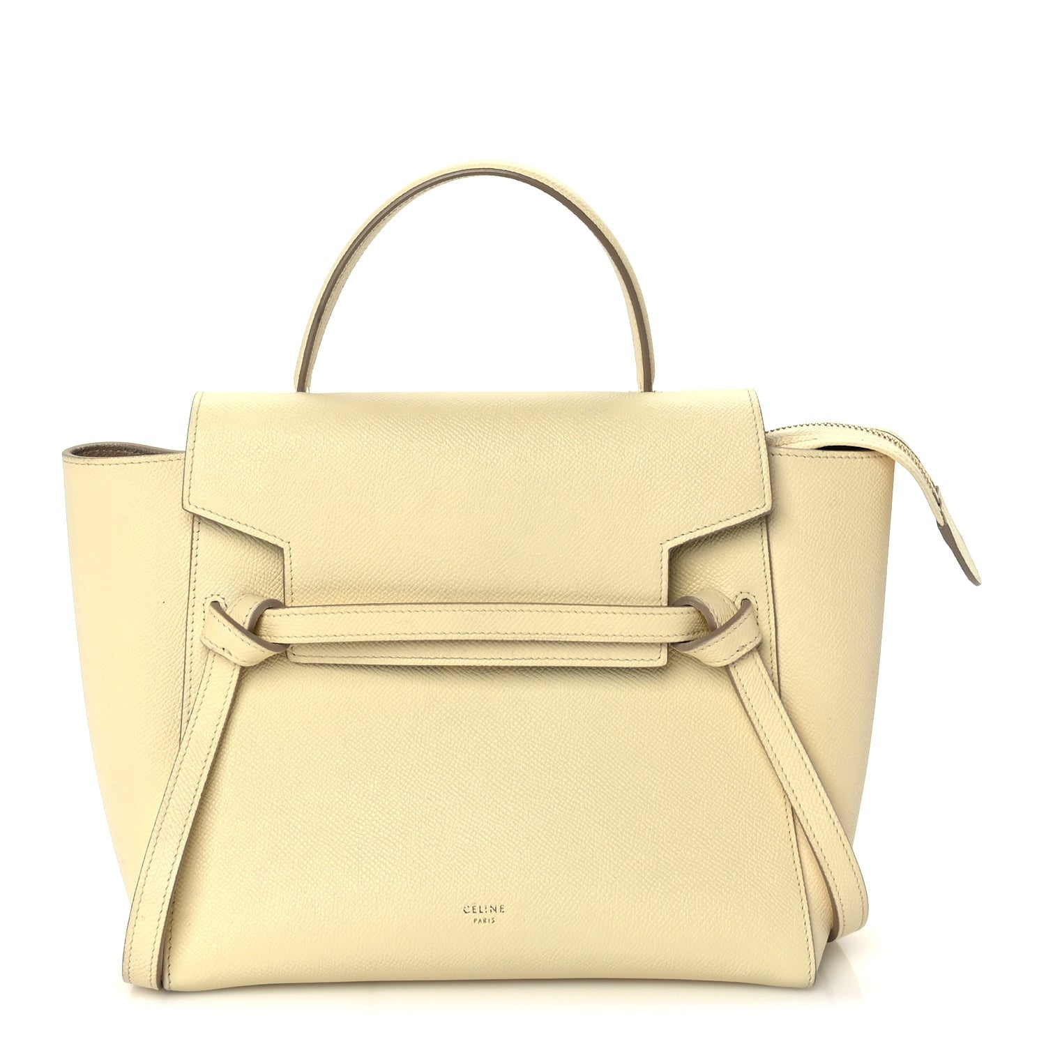 Celine Grained Calfskin Nano Belt Bag Linen 1 of 8