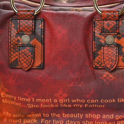 Louis Vuitton Monogram Karung Mancrazy Jokes Bag 7 of 11