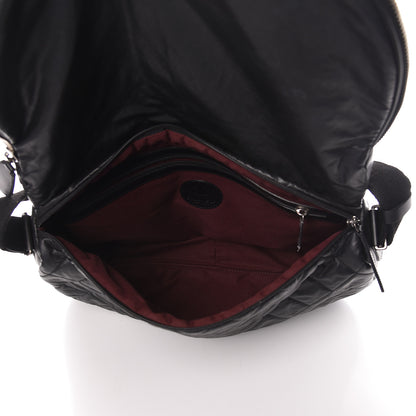 Chanel Nylon Quilted Coco Cocoon Messenger Black 5 of 12
