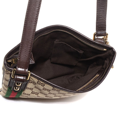 Gucci Monogram Web Jolicoeur Charms Messenger Dark Brown 5 of 7
