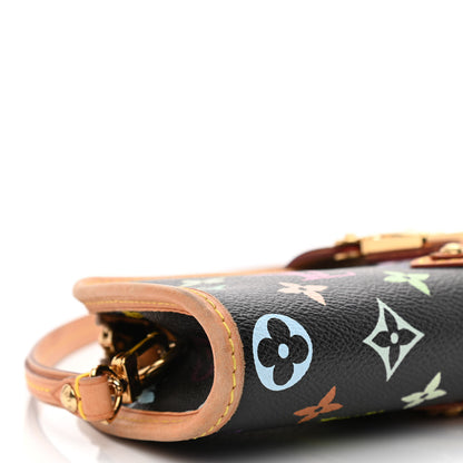 Louis Vuitton Monogram Multicolor Shirley Black 8 of 9