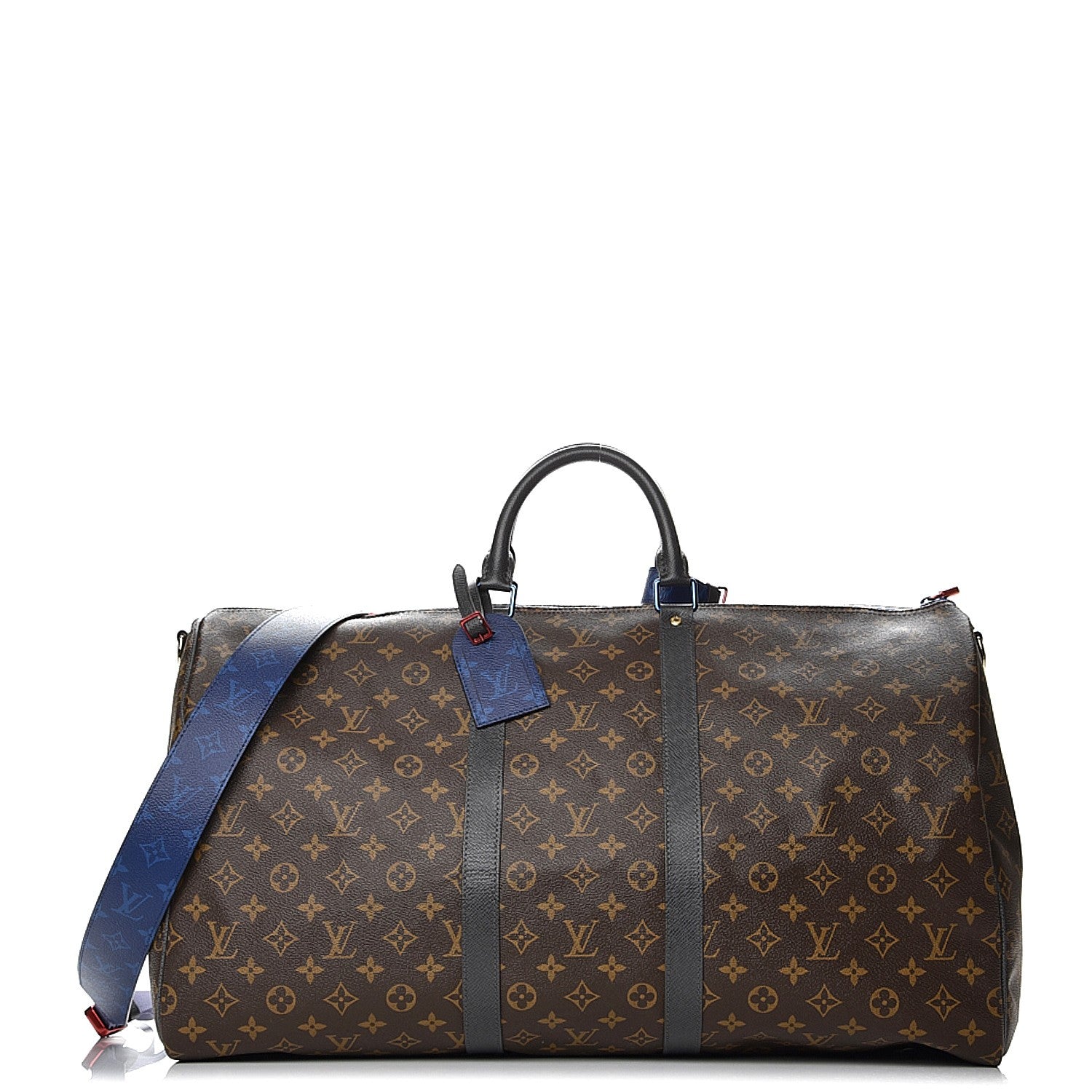 Louis Vuitton Monogram Taiga Outdoor Keepall Bandouliere 55 1 of 8