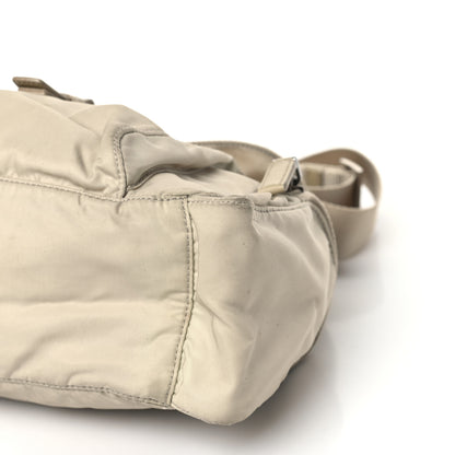 Prada Nylon Vela Single Buckle Messenger Bag Deserto 9 of 11