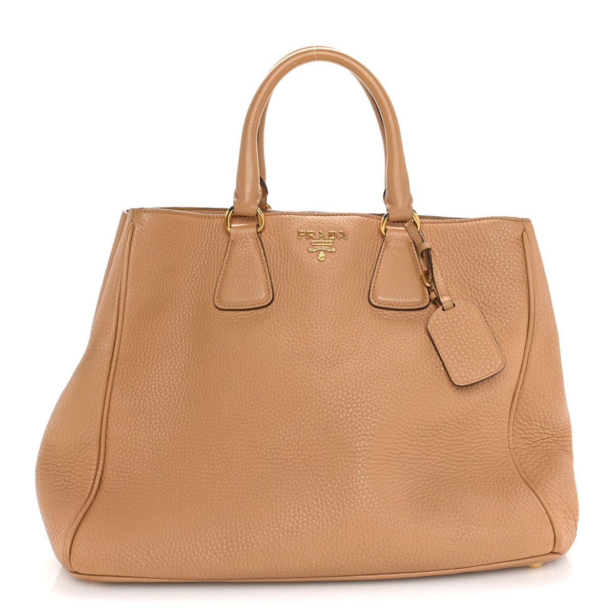Vitello Daino Tote Caramel