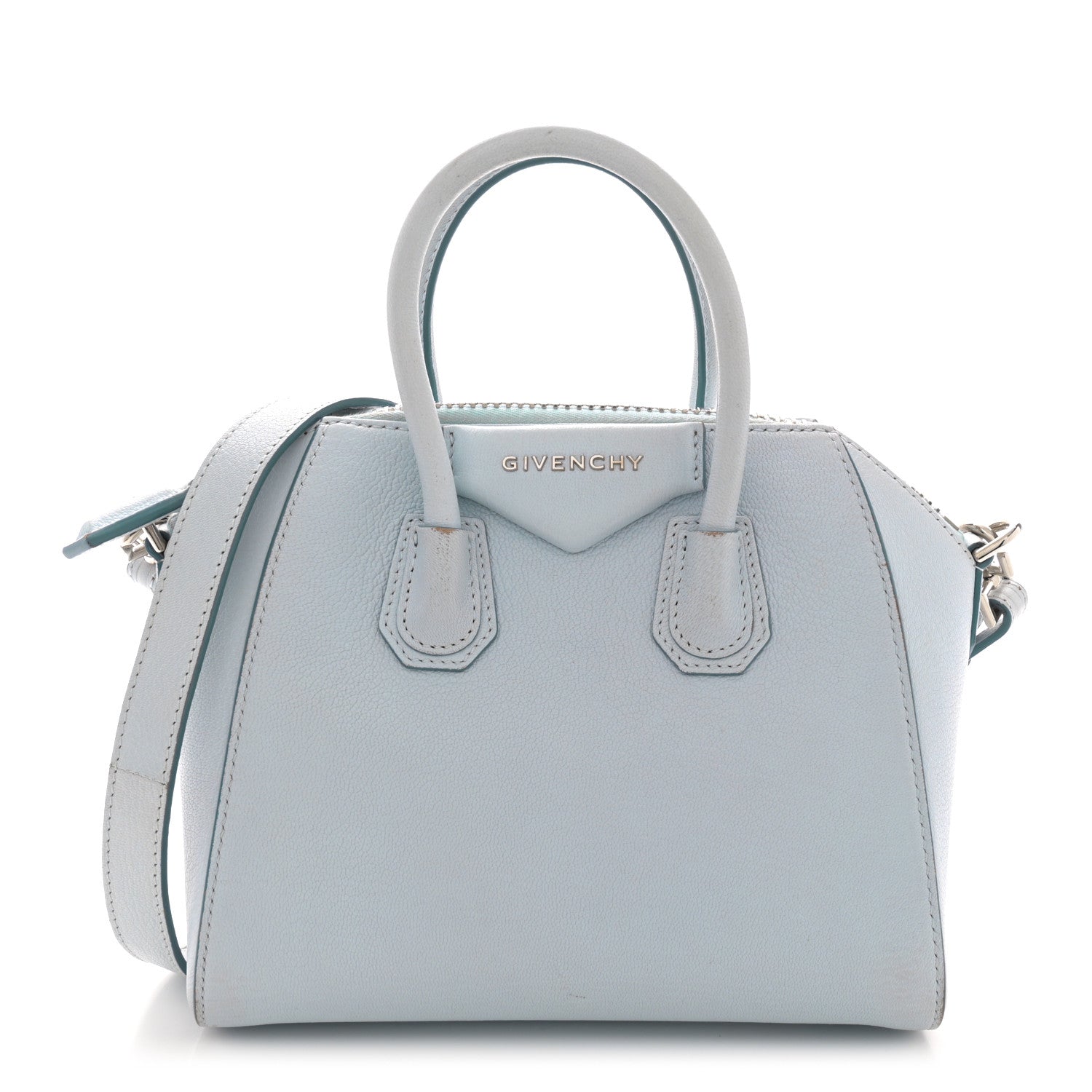 Givenchy Sugar Goatskin Mini Antigona White 1 of 16