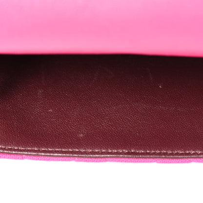 Chanel Jersey Quilted Mini Chic With Me Flap Pink 12 of 14