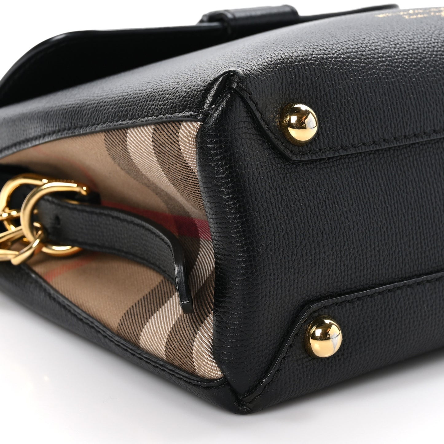 Derby Calfskin House Check Small Camberley Black
