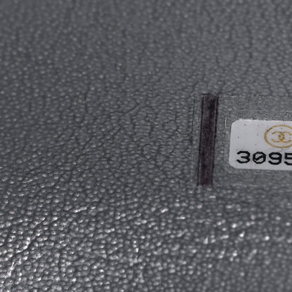 Chanel Metallic Caviar Quilted Mini Top Handle Rectangular Flap Silver 7 of 10