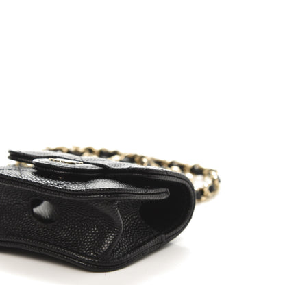 Chanel Caviar Quilted Airpods Pro Case Black 7 of 11