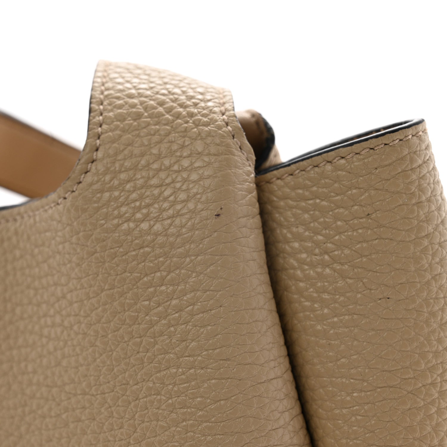 Prada Vitello Daino Soft Mini Dynamique Tote Sabbia 12 of 17