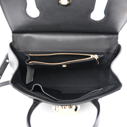 Versace Calfskin Medium Palazzo Empire Bag Black 5 of 16
