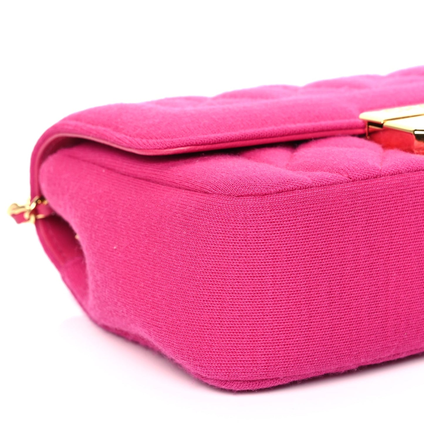 Jersey Quilted Mini Chic With Me Flap Pink