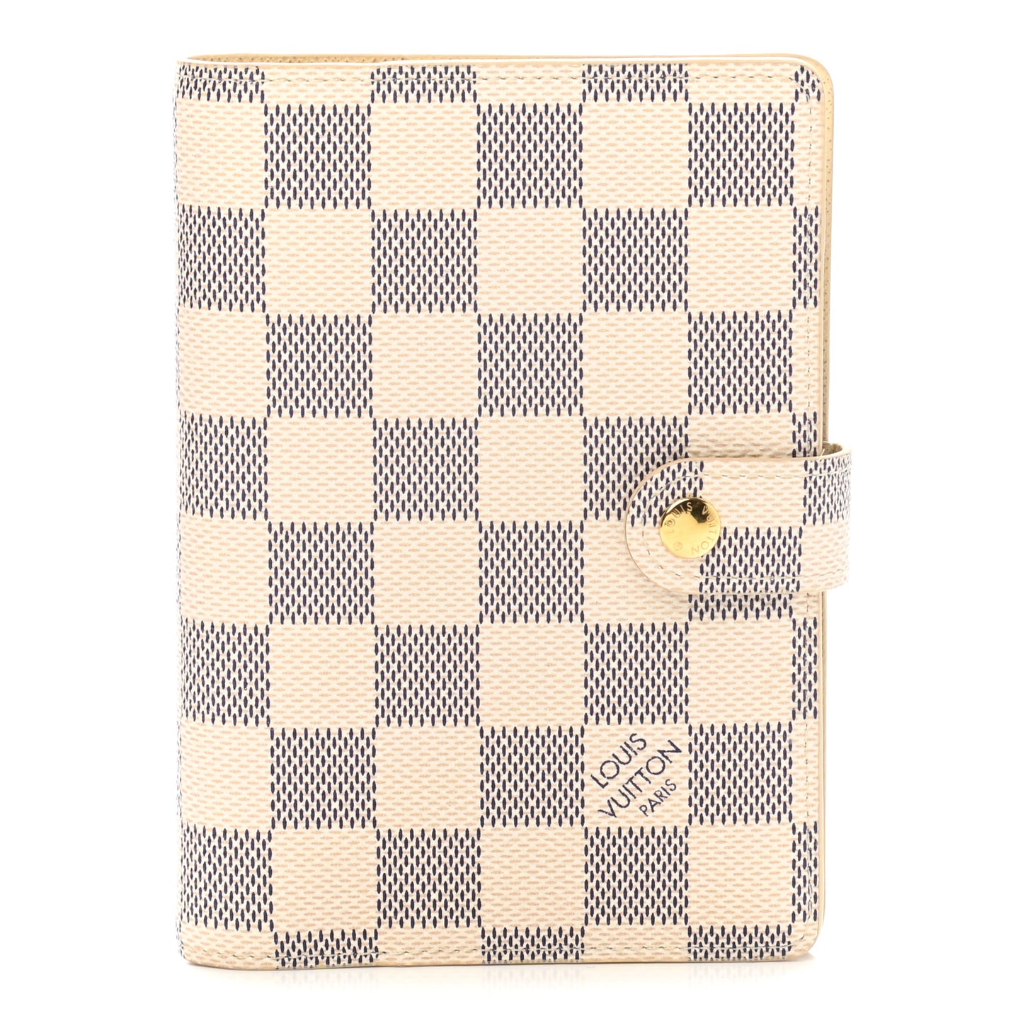 Damier Azur Small Ring Agenda Cover