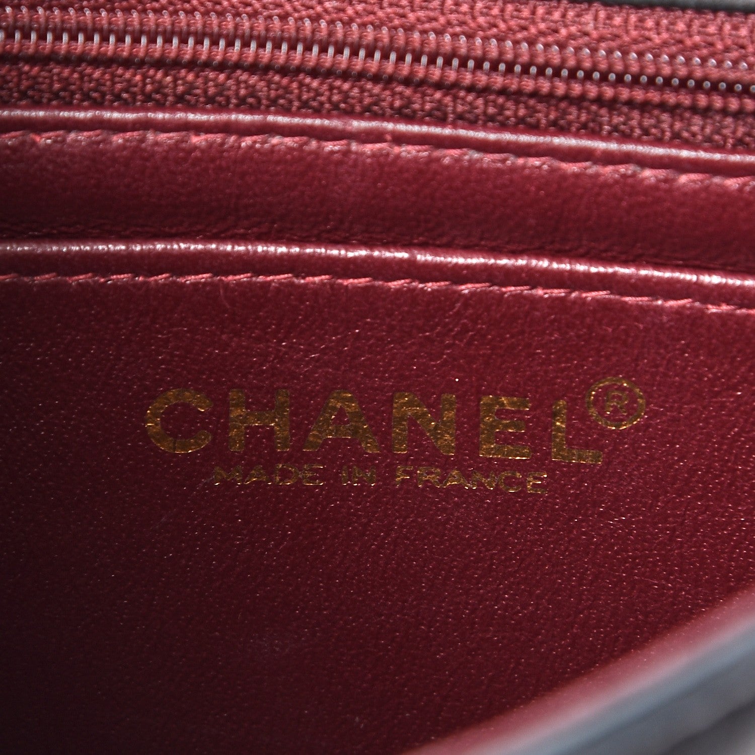 Chanel Lambskin Quilted Mini Square Flap Black 7 of 14