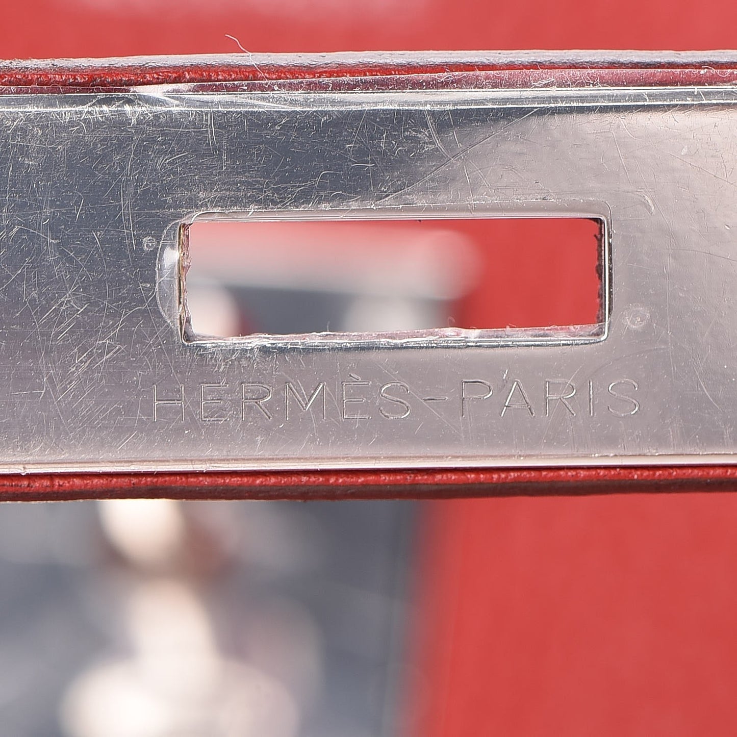 Taurillon Clemence Birkin 35 Rouge Casaque