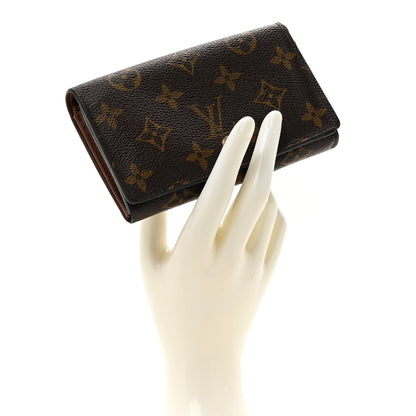 Louis Vuitton Monogram Porte-Monnaie Tresor Wallet 2 of 7