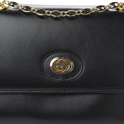 Gucci Azalea Calfskin Small Marina Chain Shoulder Bag Black 10 of 10