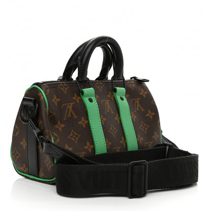 Louis Vuitton Monogram Keepall XS Green 3 of 10