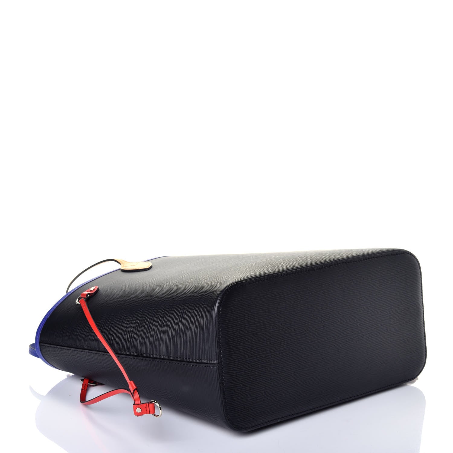 Louis Vuitton Epi Neverfull MM Noir Figue Safran 4 of 10