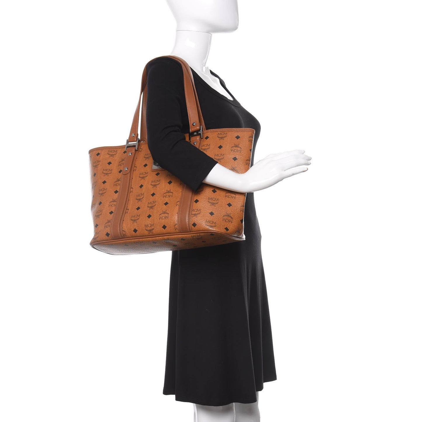 Visetos Shopping Tote Cognac