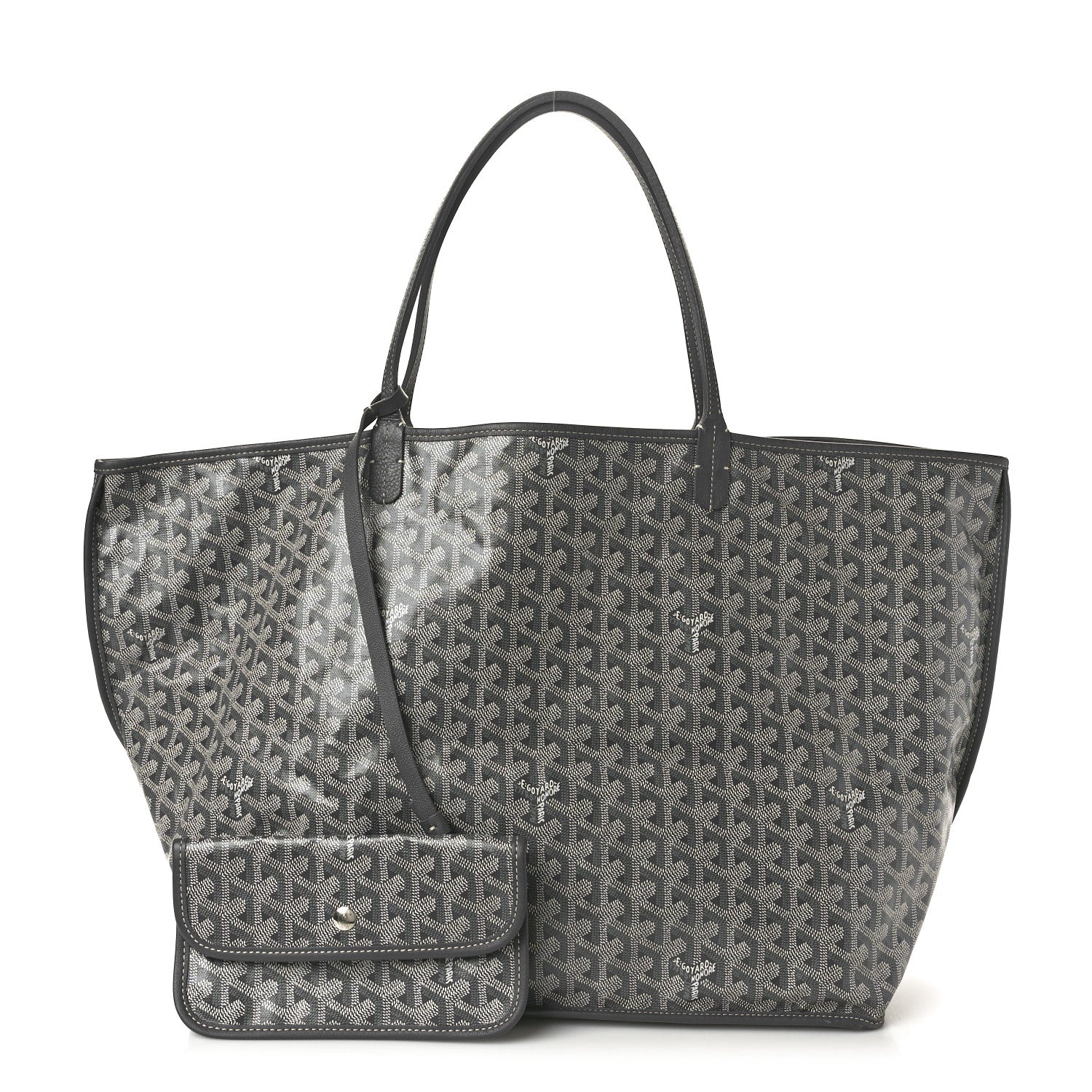 Goyard Goyardine Reversible Anjou GM Grey 4 of 15