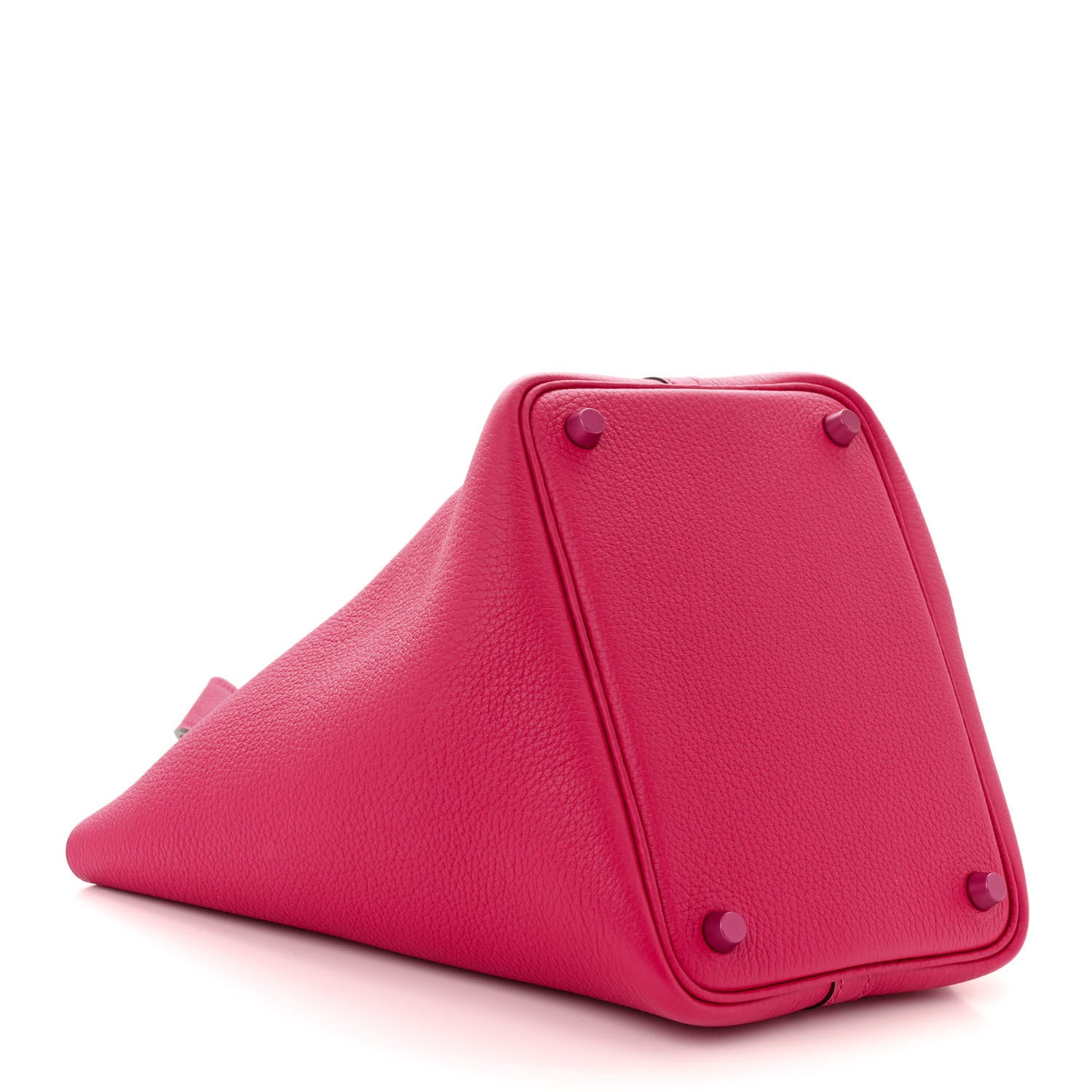 Hermes Taurillon Clemence Monochrome Picotin Lock 18 PM Rose Mexico 4 of 11