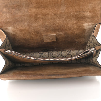 Gucci GG Supreme Monogram Small Dionysus Shoulder Bag Taupe 5 of 15