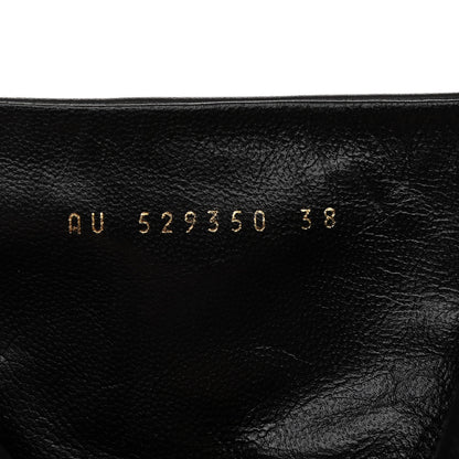 Saint Laurent Nappa Vendome Loulou Ankle Zip Boot 38 Black 7 of 8