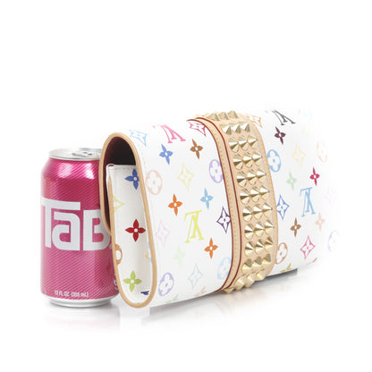 Louis Vuitton Monogram Multicolor Courtney Clutch White 2 of 11