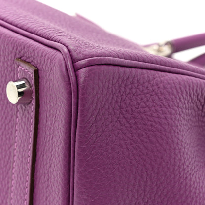 Hermes Togo BIRKIN 30 Anemone 10 of 11