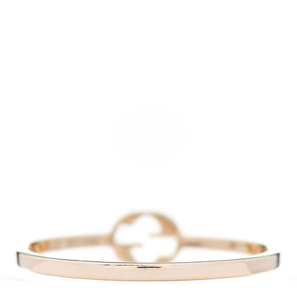 Gucci 18K Yellow Gold Interlocking G Ring 60 9 3 of 7