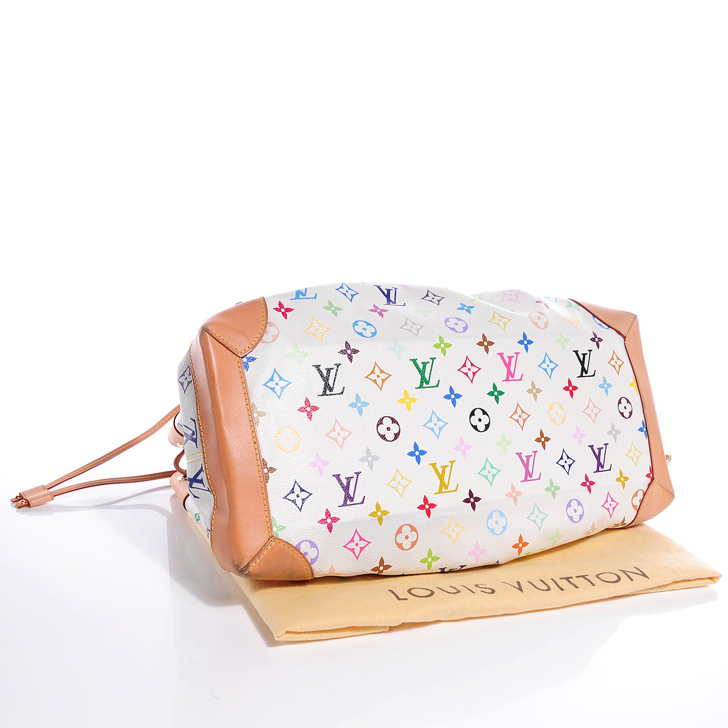 Louis Vuitton Monogram Multicolor Ursula White 4 of 6