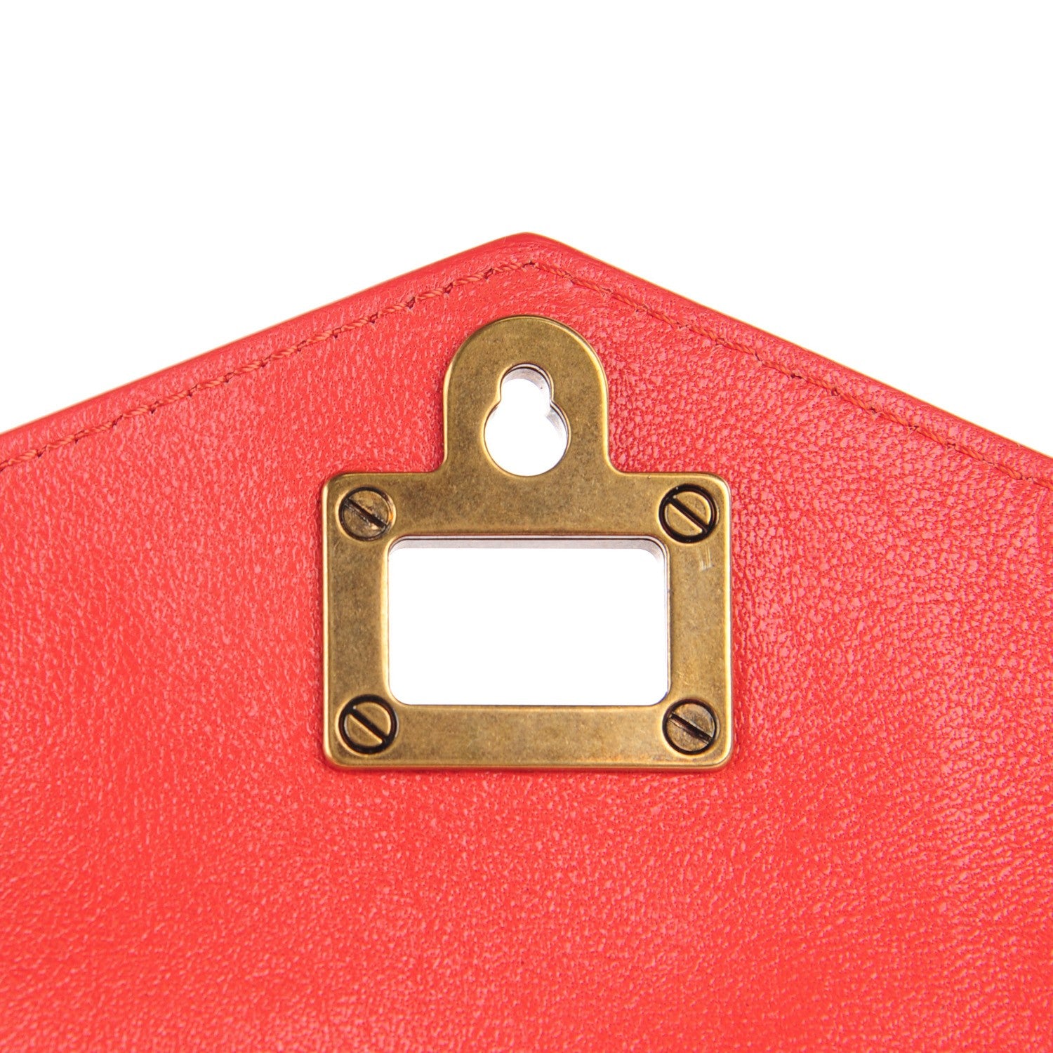Proenza Schouler Lambskin Medium PS1 Satchel Deep Coral 2 of 14