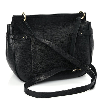 Mulberry Small Classic Grain Calfskin Amberley Satchel Black 2 of 8